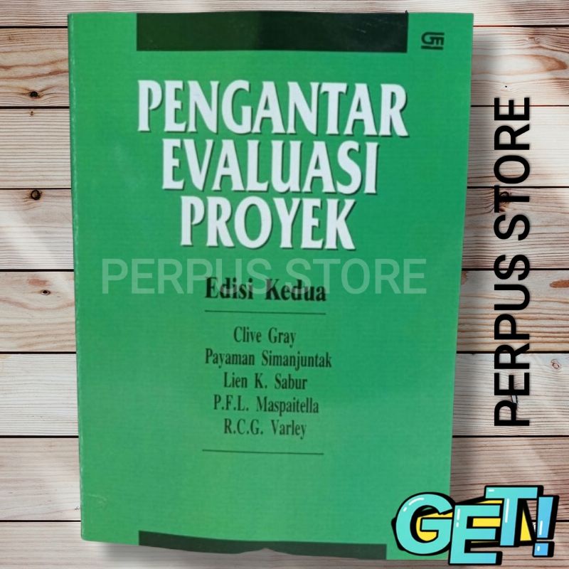 Cover PENGANTAR EVALUASI PROYEK / CLIVE GRAY