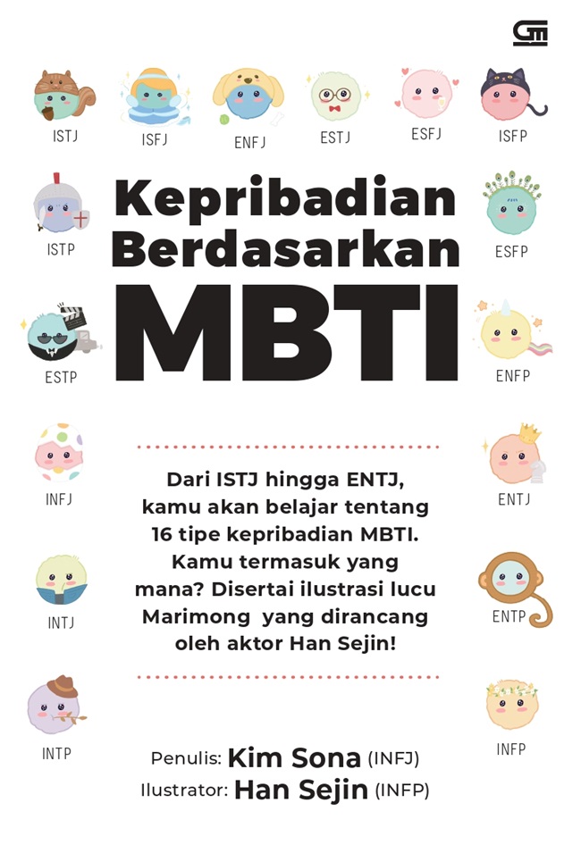 Cover KEPRIBADIAN BERDASARKAN MBTI / KIM SONA