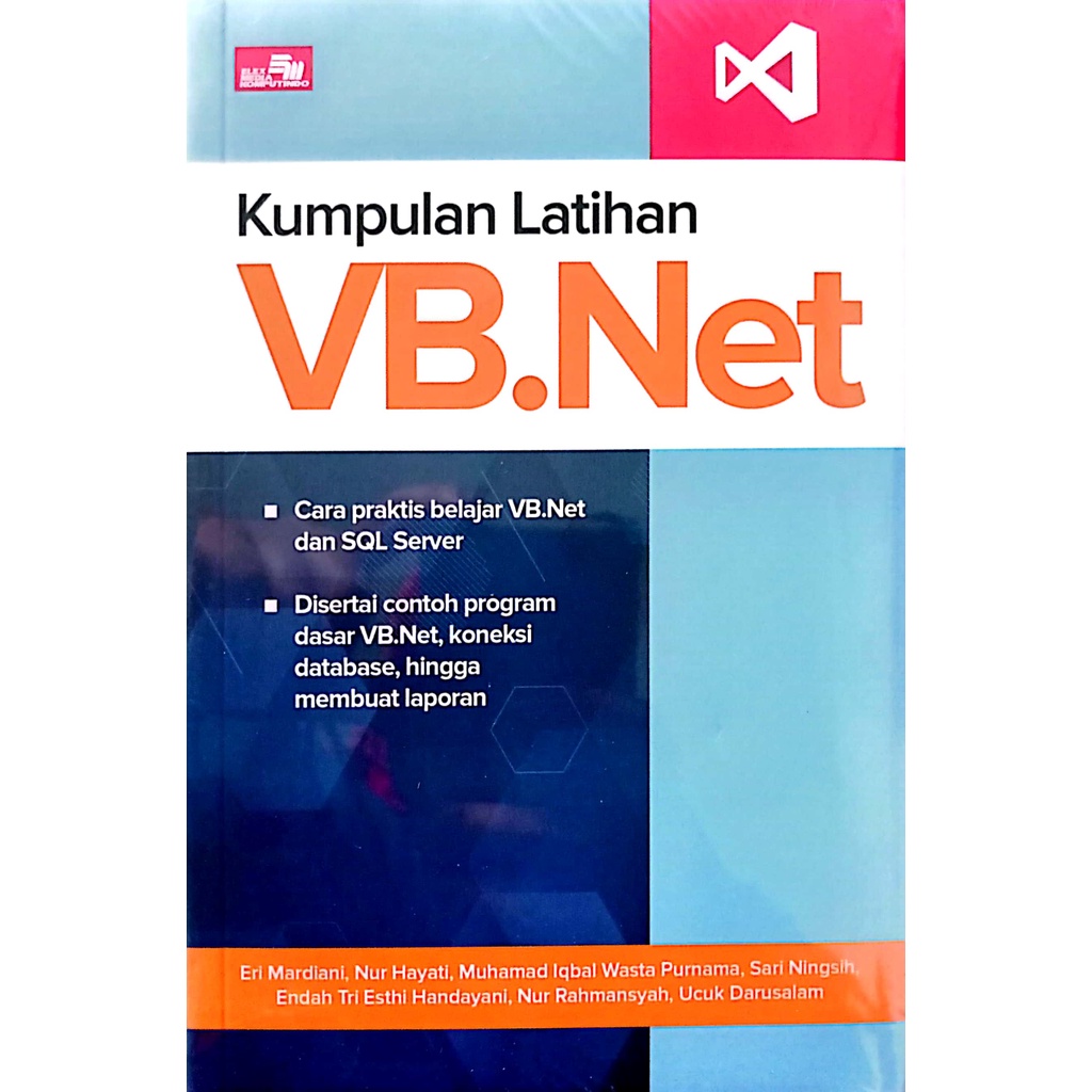 Cover KUMPULAN LATIHAN VB.NET / ERI MARDIANI