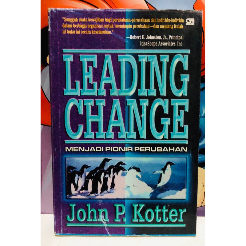 Cover LEADING CHANGE/ MENJADI PIONIR PERUBAHAN / JOHN P. KOTTER