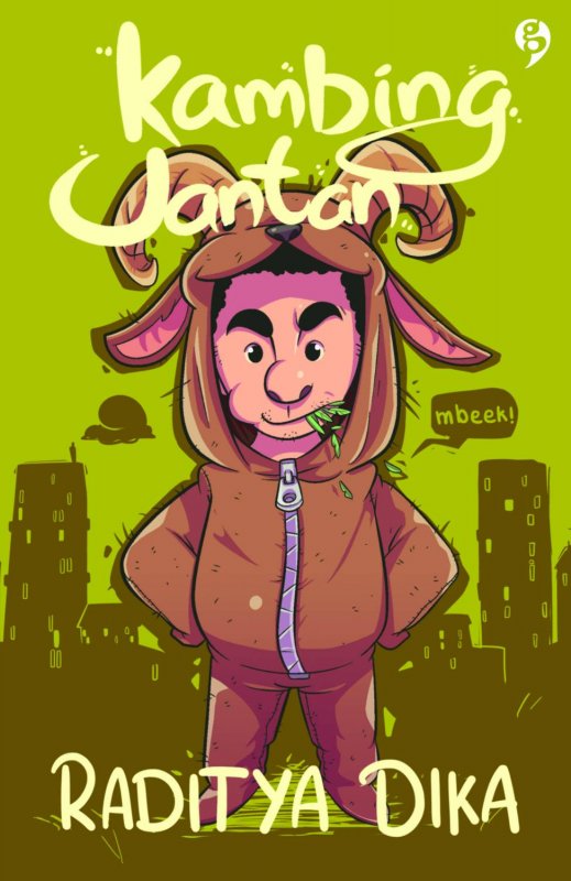 Cover KAMBING JANTAN :  Sebuah Catatan Harian Pelajar Bodoh / RADITYA DIKA