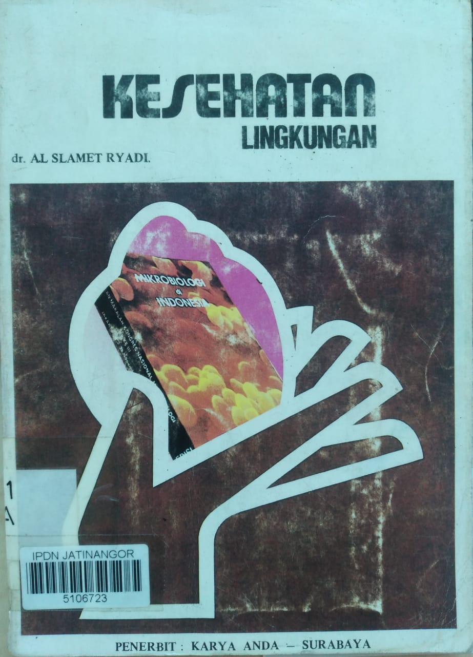Cover KESEHATAN LINGKUNGAN / Dr. SLAMET RYADI