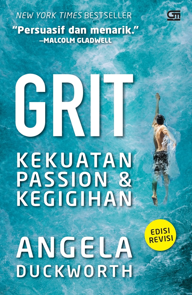Cover GRIT :  KEKUATAN PASSION & KEGIGIHAN / ANGELA DUCKWORTH