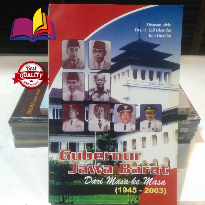 Cover GUBERNUR JAWA BARAT DARI MASA KE MASA / DRS. SALI ISKANDARA