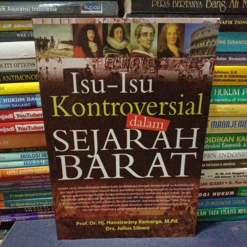 Cover ISU-ISU DALAM SEJARAH BARAT / PROF. Dr. Hj. HANSISWANY KAMARGA,M.Pd