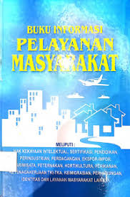 Cover BUKU INFORMASI PELAYANAN MASYARAKAT / A. SULAIMAN Ts