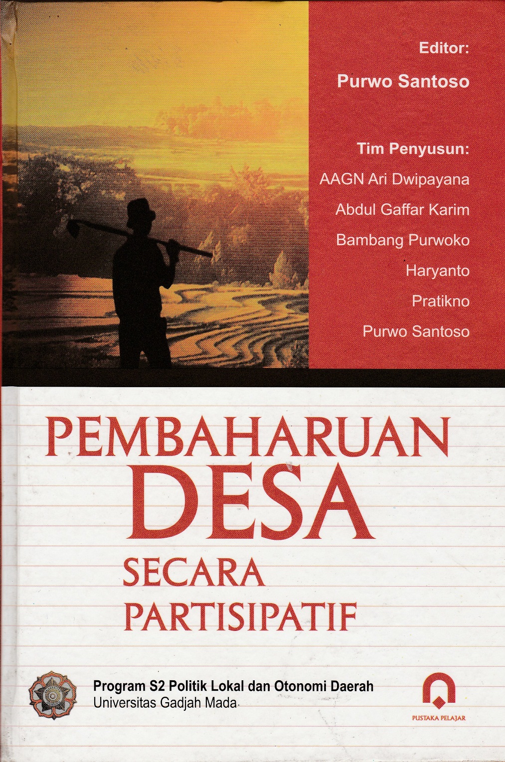 Cover PEMBAHARUAN DESA SECARA PARTISIPATIF / PURWO SANTOSO