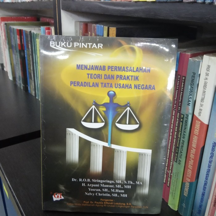 Cover MENJAWAB PERMASALAHAN TEORI DAN PRAKTIK PERADILAN TATA USAHA NEGARA / Dr. R.O.B. SIRINGORINGO, SH., S.Th., MA