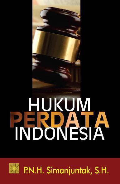 Cover HUKUM PERDATA INDONESIA / P.N.H. SIMANJUNTAK, S.H