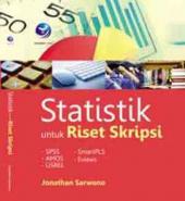 Cover STATISTIK UNTUK RISET SKRIPSI / JONATHAN SARWONO