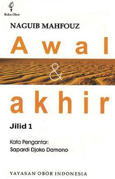 Cover AWAL & AKHIR / NAGUIB MAHFOUZ
