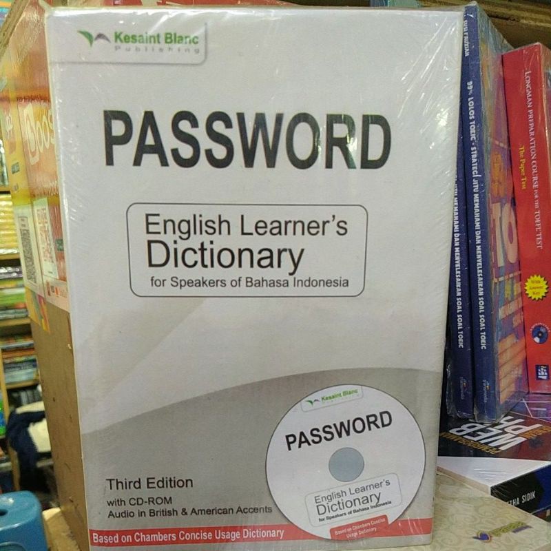 Cover PASSWORD :  English Learner's Dictionary For Speakers Of Bahasa Indonesia