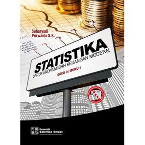 Cover STATISTIKA UNTUK EKONOMI DAN KEUANGAN MODERN / SUHARYADI PURWANTO