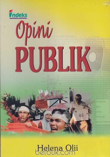 Cover OPINI PUBLIK / HELENA OLII