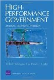 Cover HIGH PERFORMANCE GOVERNANCE :  Structure, Leadership, Incentives / ROBERT KLITGAARD