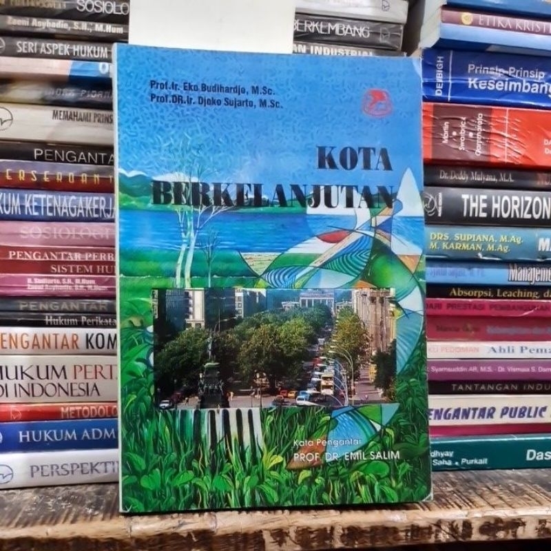 Cover KOTA BERKELANJUTAN / Prof. Ir. EKO BUDIHARDJO, M.Sc.