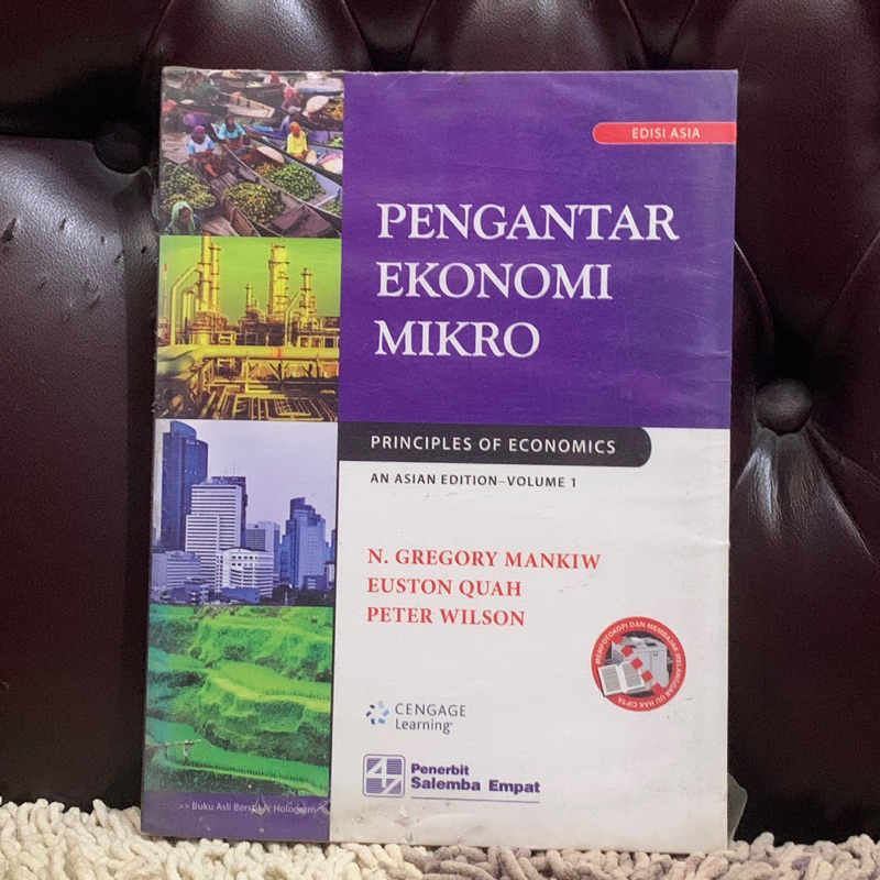 Cover PENGANTAR EKONOMI MIKRO :  Principles Of Economics An Asian Edition-Volume 1 / N.GREGORY MANKIW