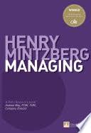 Cover MANAGING / HENRY MINTZBERG