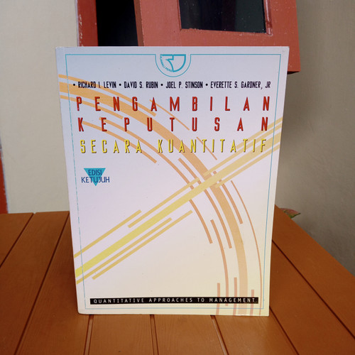 Cover PENGAMBILAN KEPUTUSAN SECARA KUANTITATIF / RICHARD I. LEVIN