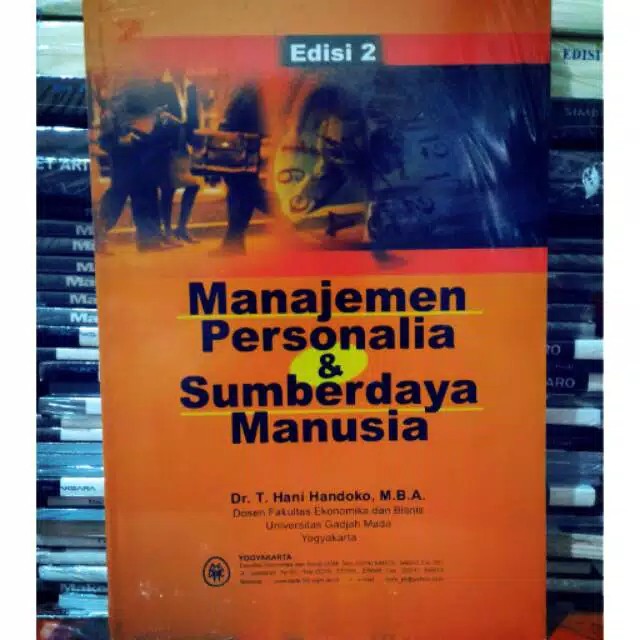 Cover MANAJEMEN PERSONALIA DAN SUMBERDAYA MANUSIA / Dr. T. HANI HANDOKO, M.B.A