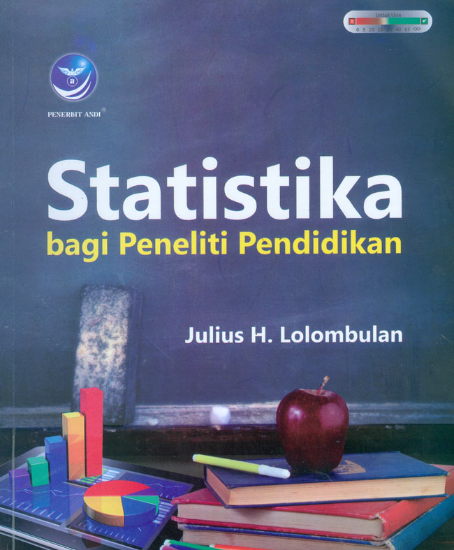 Cover STATISTIKA BAGI PENELITI PENDIDIKAN / JULIUS H. LOLOMBULAN
