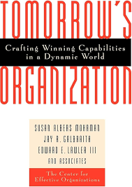 Cover TOMORROW'S ORGANIZATION :  Crafting Winning Capabilities in a Dynamic World / SUSAN ALBERS MOHRMAN