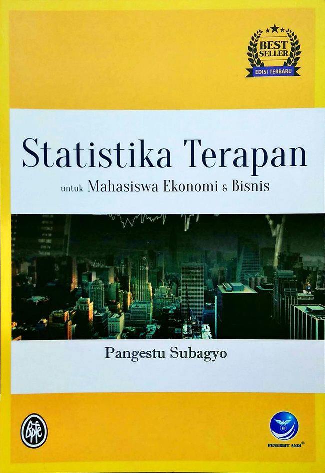 Cover STATISTIKA TERAPAN UNTUK MAHASISWA EKONOMI & BISNIS / PANGESTU SUBAGYO