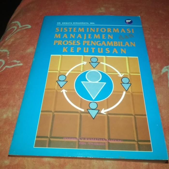 Cover SISTEM INFORMASI MANAJEMEN DAN PROSES PENGAMBILAN KEPUTUSAN / DR. ERMAYA SURADINATA, Msi.