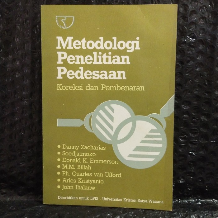 Cover METODOLOGI PENELITIAN PEDESAAN :  Koreksi dan Pembenaran / DANNY ZACHARIAS
