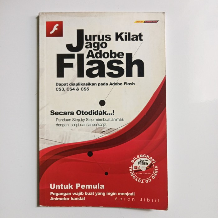 Cover JURUS KILAT JAGO ADOBE FLASH / AARON JIBRIL