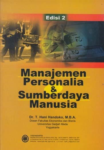 Cover Manajemen Personalia & Sumberdaya Manusia / Hani Handoko