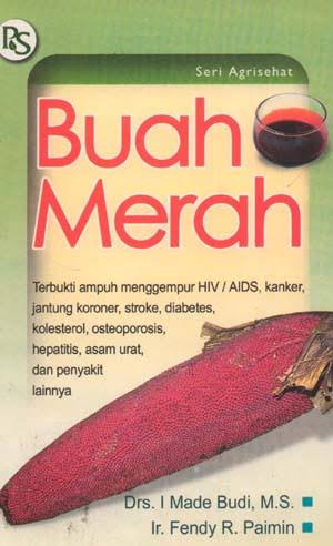 Cover BUAH MERAH / Drs. I MADE BUDI, M.S.