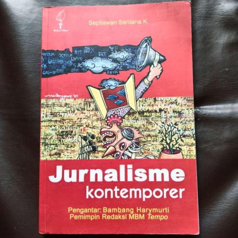 Cover JURNALISME KONTEMPORER / SEPTIAWAN SANTANA K.