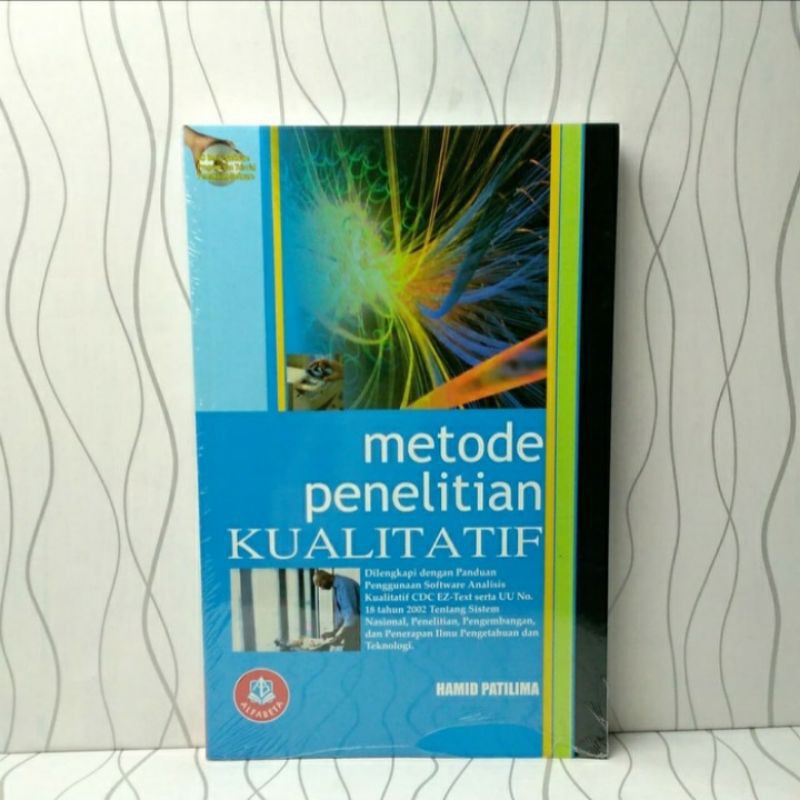 Cover METODE PENELITIAN KUALITATIF / HAMID PATILIMA