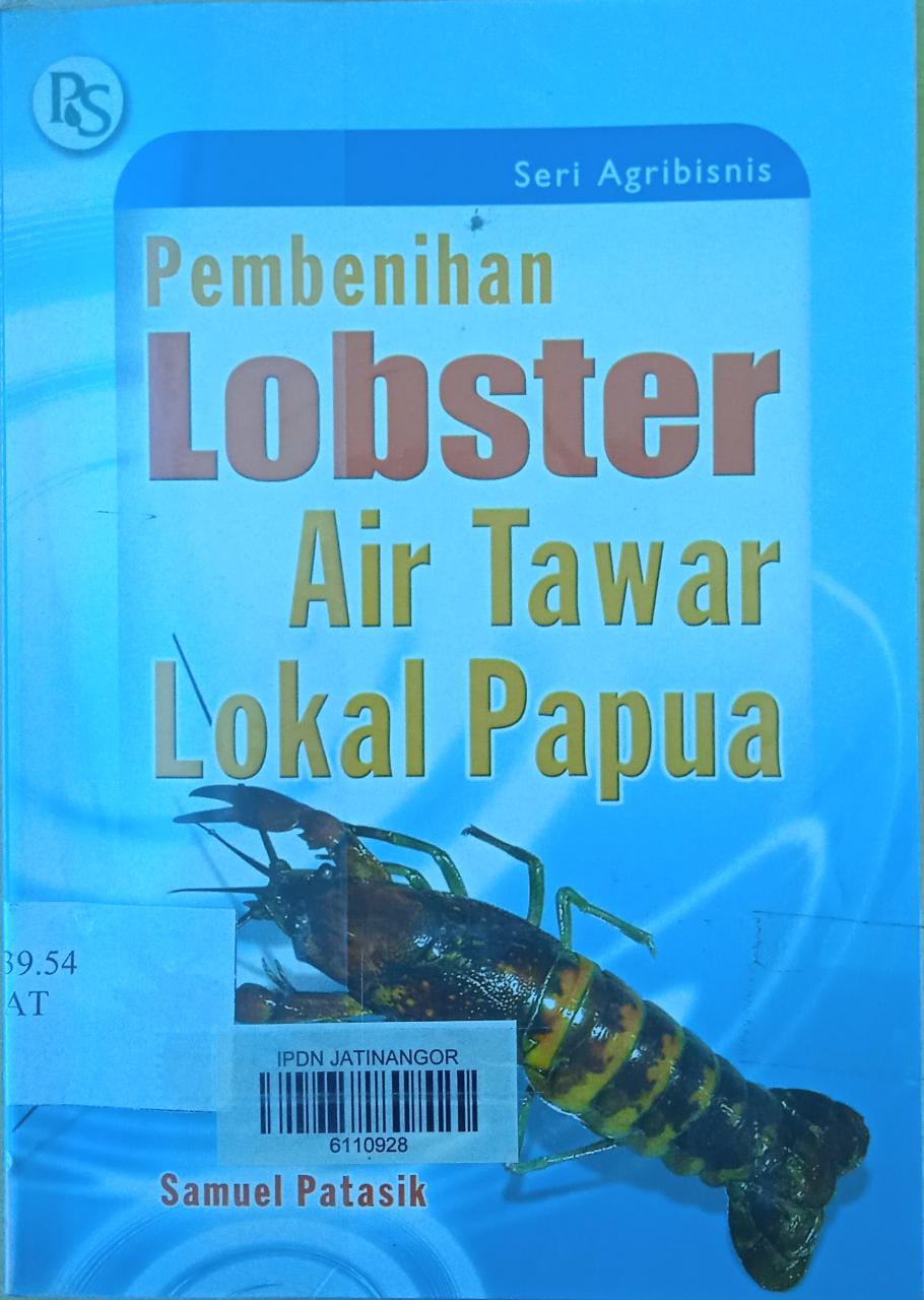 Cover PEMBENIHAN LOBSTER AIR TAWAR LOKAL PAPUA / SAMUEL PATASIK