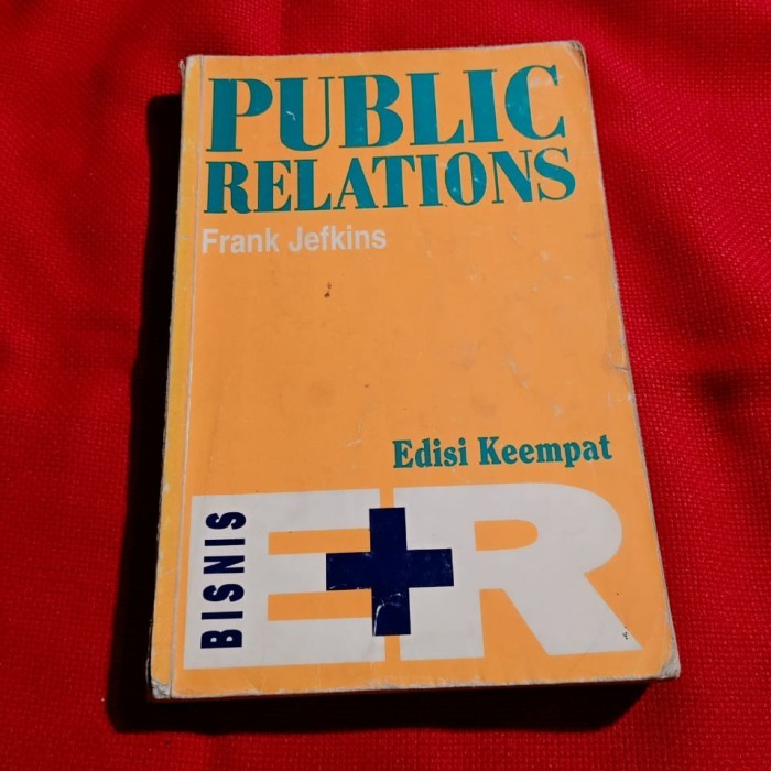 Cover PUBLIC RELATIONS / FRANK JEFKINS