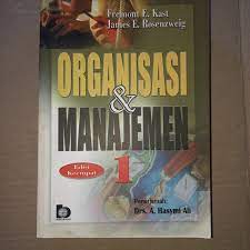 Cover ORGANISASI DAN MANAJEMEN / FREMONT E.KAST