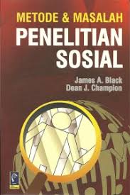 Cover METODE & MASALAH PENELITIAN SOSIAL / JAMES A. BLACK