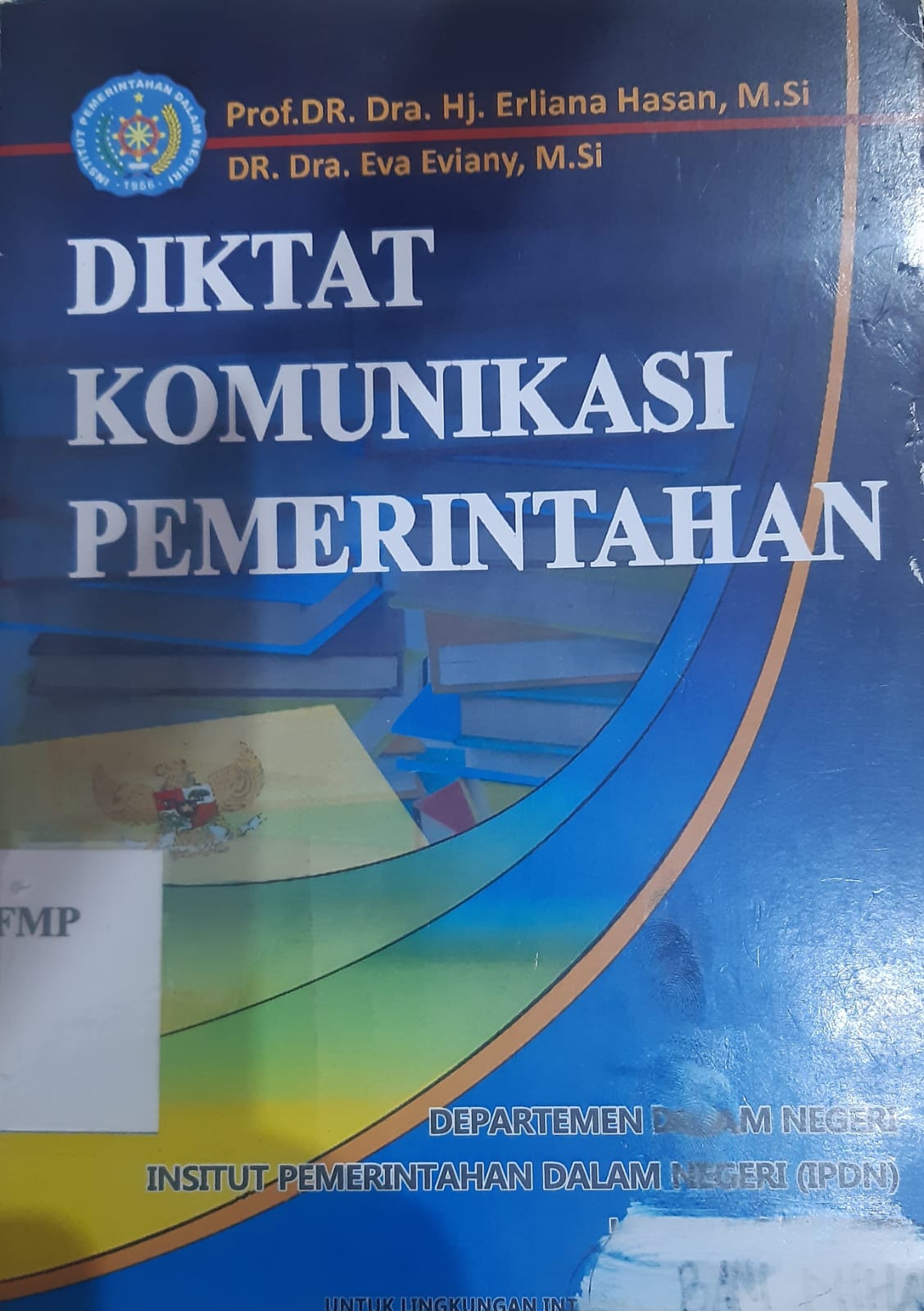 Cover DIKLAT KOMUNIKASI PEMERINTAHAN / ERLIANA HASAN