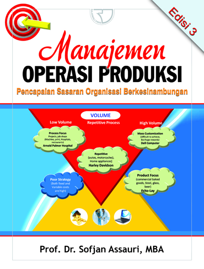 Cover MANAJEMEN OPERASI PRODUKSI :  Pencapaian Sasaran Organisasi Berkesinambungan / SOFJAN ASSAURI