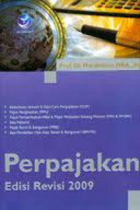 Cover PERPAJAKAN / Prof. Dr. MARDIASMO, MBA.,Ak