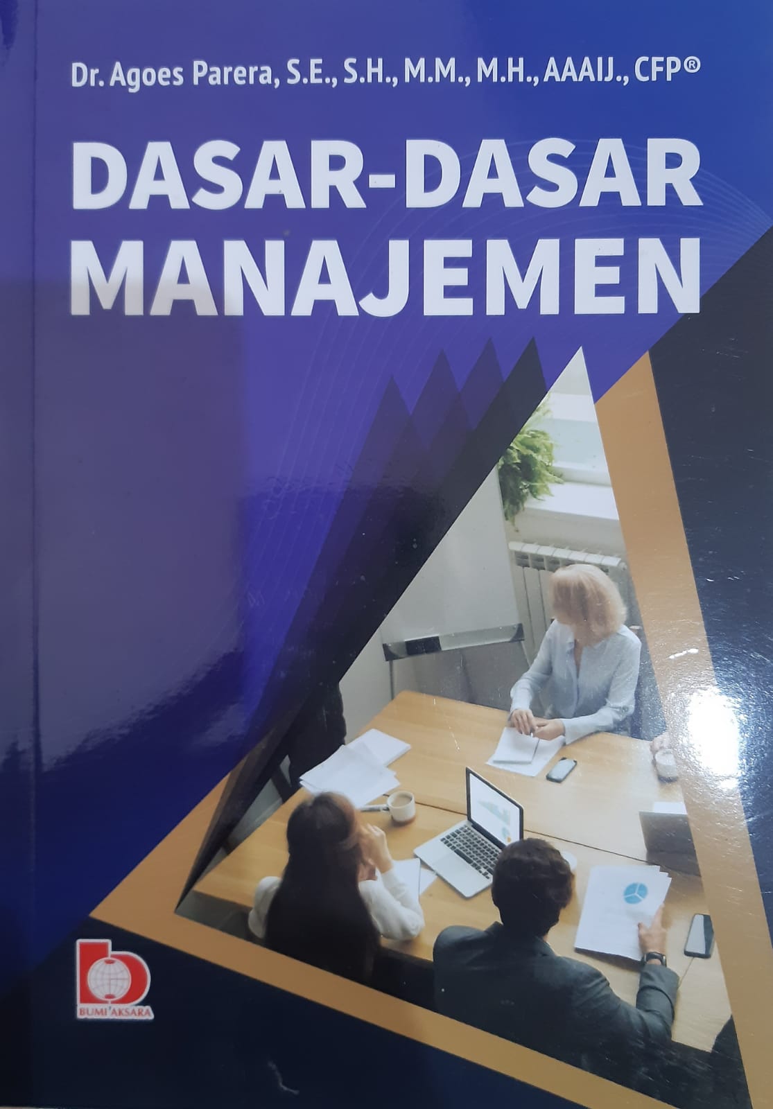 Cover DASAR-DASAR MANAJEMEN / AGOES PARERA