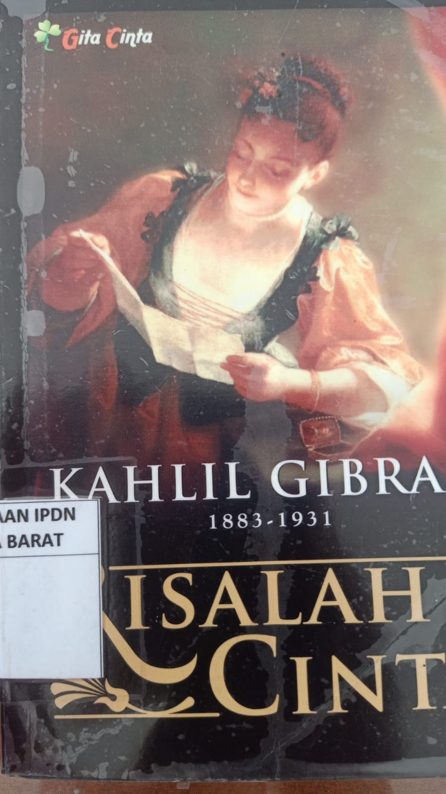 Cover RISALAH CINTA / KAHLIL GIBRAN