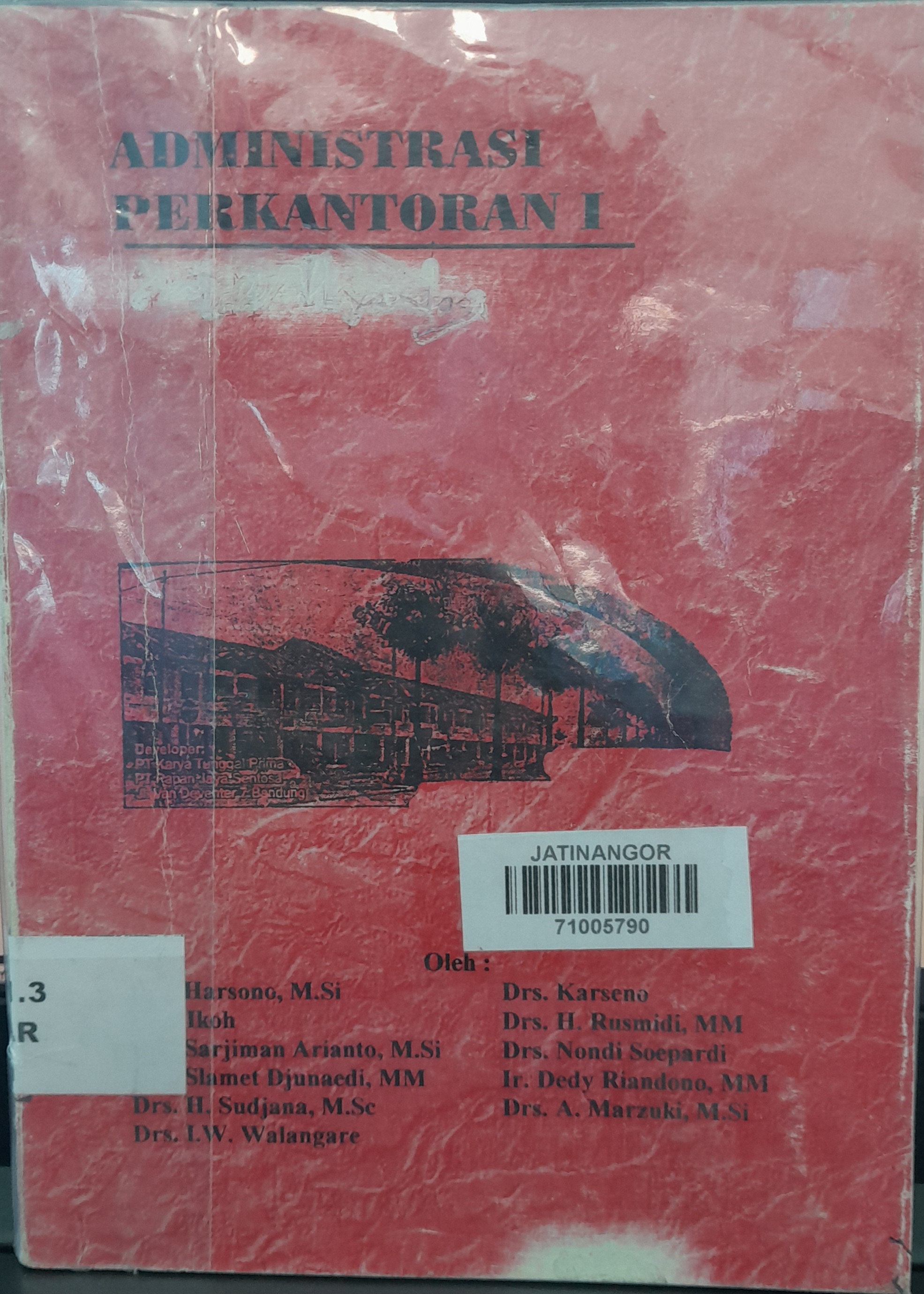 Cover ADMINISTRASI PERKANTORAN I / HARSONO