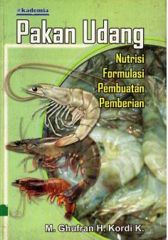 Cover PAKAN UDANG / M. GHUFRAN H. KORDI K.