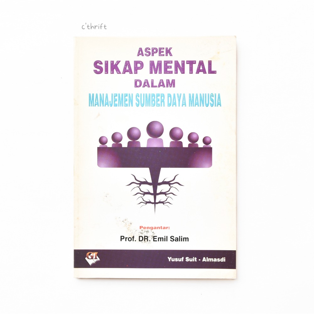 Cover ASPEK SIKAP MENTAL DALAM MANAJEMEN SUMBER DAYA MANUSIA / JUSUF SUIT