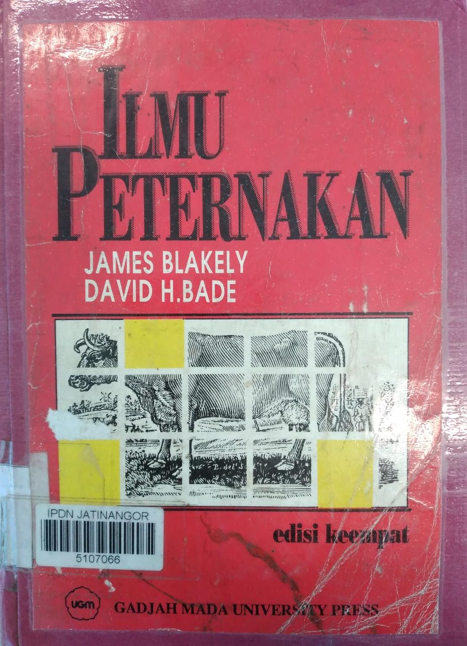 Cover ILMU PETERNAKAN / JAMES BLAKELY