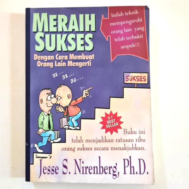 Cover MERAIH SUKSES :  Dengan Cara Membuat Orang Lain Mengerti / JESSE S. NIRENBERG, Ph.D.