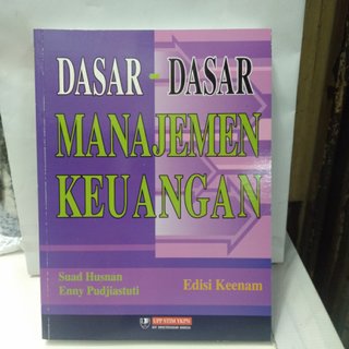 Cover DASAR-DASAR MANAJEMEN KEUANGAN / SUAD HUSNAN