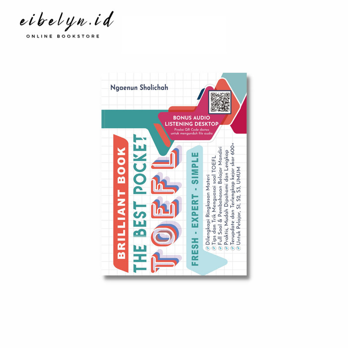 Cover BRILLIANT BOOK THE BEST POCKET TOEFL / NGAENUN SHOLICHAH